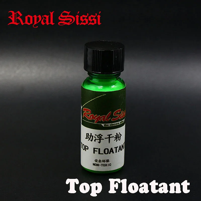 Royal Sissi 2bottles fly fishing Top Floatant powder non-toxic Super floating for dry flies&ampemergers tying chemical - купить по