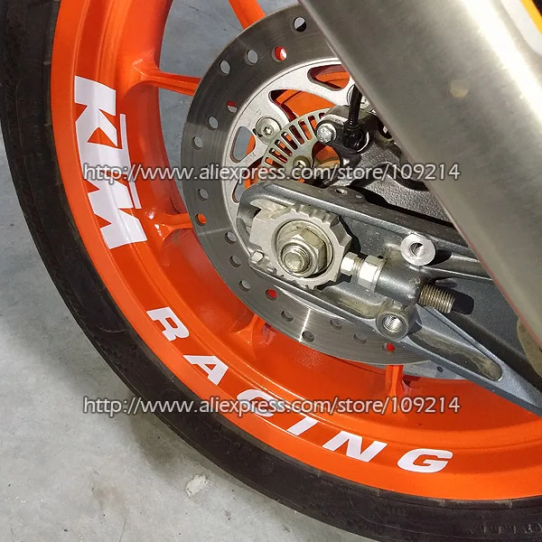 1 комплект для Ktm гоночный Duke 200 390 690 790 990 1290 RC8 RC390 колеса мотоцикла Стикеры