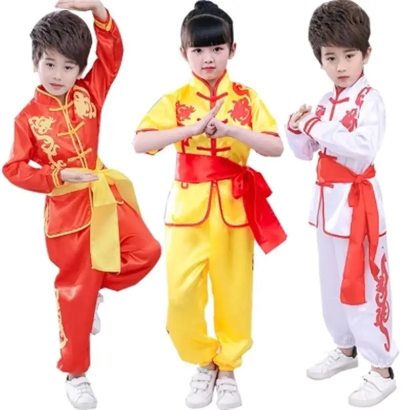 Детская одежда для боевых искусств новая молодежная с короткими рукавами и