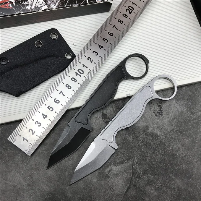 

Swayboo маленький прямой нож 440C сталь с фиксированным лезвием нож для выживания на открытом воздухе каменная стирка походные ножи инструменты ...