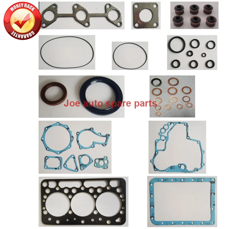Полный комплект прокладок двигателя для двигателя Kubota: D722 07916-29475 0791629475 07916 29475
Полный комплект прокладок двигателя для двигателя Kubota: D722 07916-29475 0791629475 07916 29475