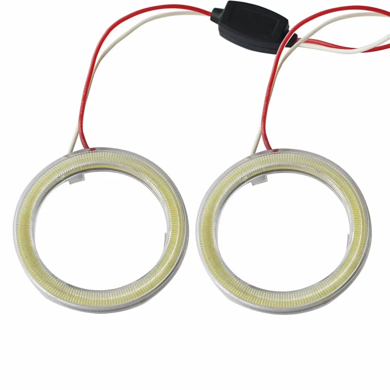 2 pieces Halo Rings Angel Eye car Headlight COB 60/70/80/90/100/110/120 mm Lampshades Bright auto drl Angel Eyes Motorcycle 12v
2 pieces Halo Rings Angel Eye car Headlight COB 60/70/80/90/100/110/120 mm Lampshades Bright auto drl Angel Eyes Motorcycle 12v