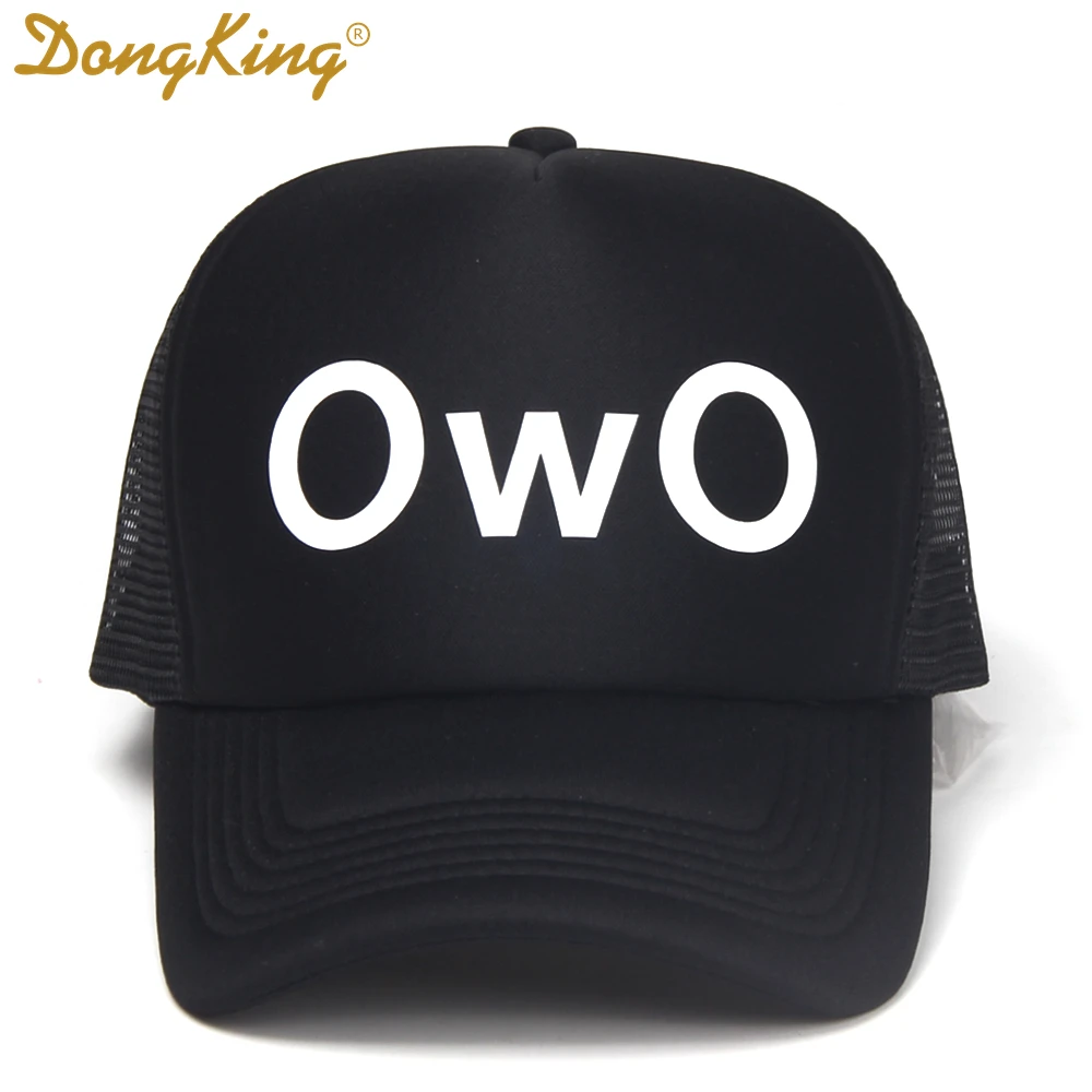 DongKing Fashion Trucker OwO Print Mesh Baseball Cap Adult Unisex Trucker Hats Snapback Baseball Cap
DongKing Fashion Trucker OwO Print Mesh Baseball Cap Adult Unisex Trucker Hats Snapback Baseball Cap