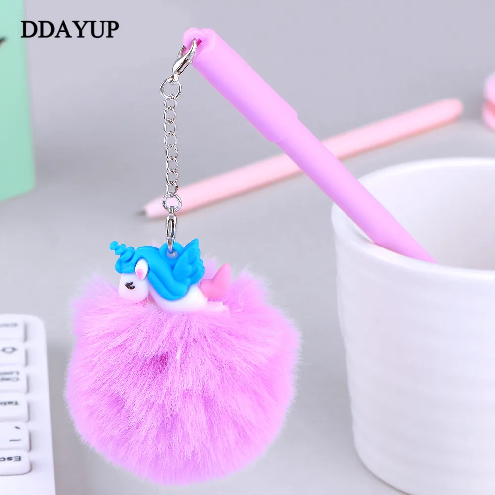 1Pcs 0.5mm Cute Unicorn Gel Pen Plush Ball Pens for School Writing Kids Gifts Kawaii Neutral Pens School Supplies Stationery
1Pcs 0.5mm Cute Unicorn Gel Pen Plush Ball Pens for School Writing Kids Gifts Kawaii Neutral Pens School Supplies Stationery