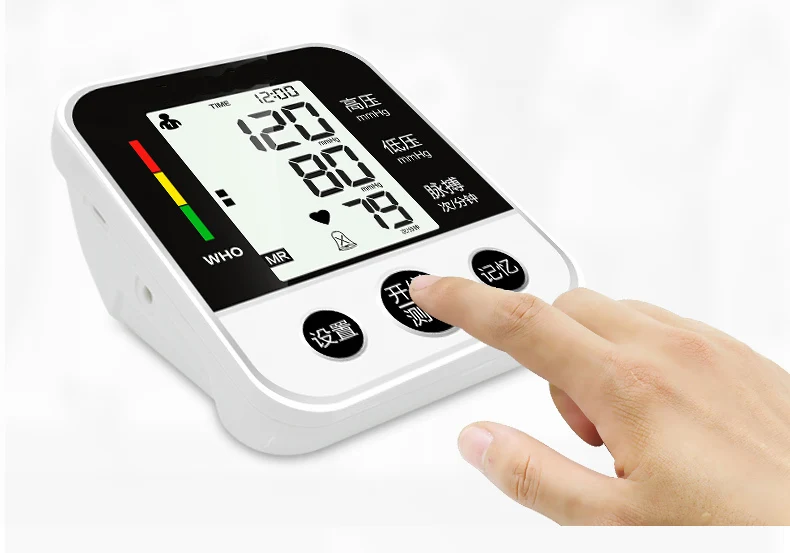 Digital Upper Arm Blood Pressure Pulse Monitor Health Care Tonometer Lcd Voice Meter Sphygmomanometer Blood Pressure Monitors
Digital Upper Arm Blood Pressure Pulse Monitor Health Care Tonometer Lcd Voice Meter Sphygmomanometer Blood Pressure Monitors