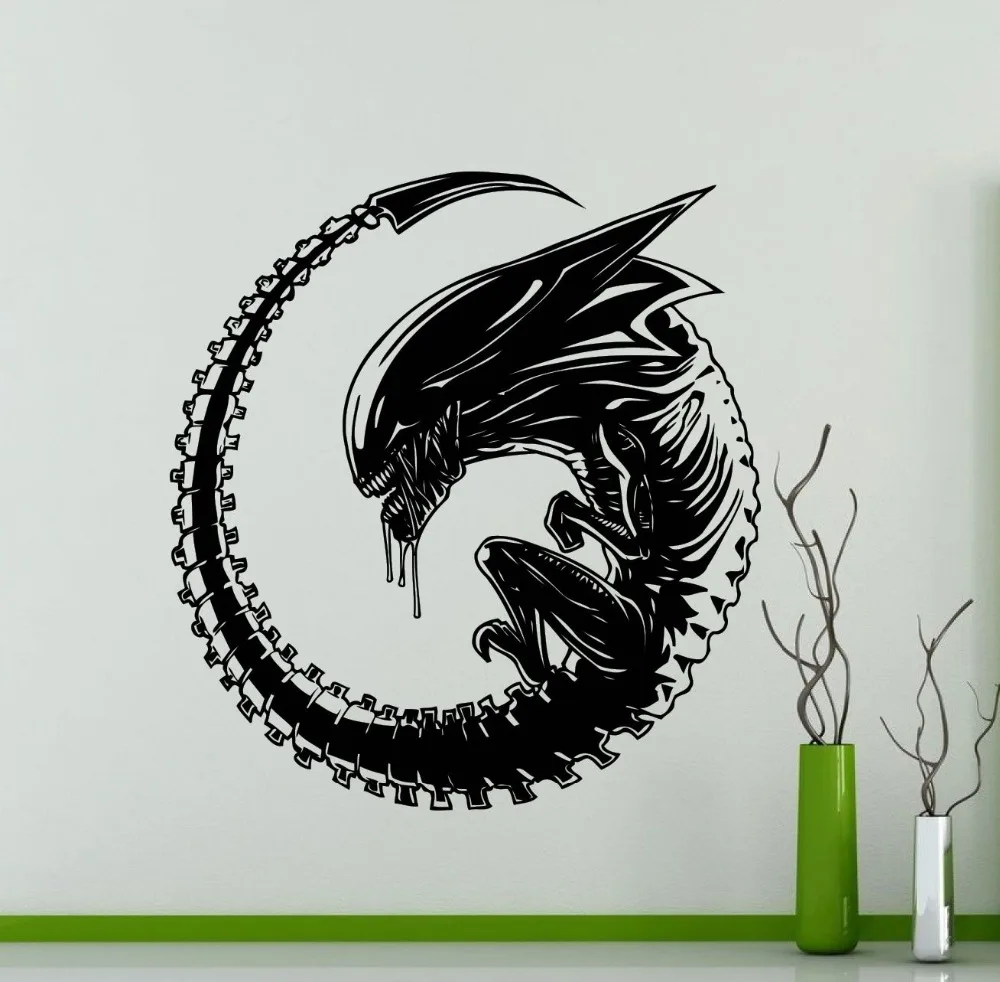 Creative Alien Wall Decal Monster Alien Movie Vinyl Sticker Art Decor Home Wall Decorative Sticker on Wall pegatinas NY-313
Creative Alien Wall Decal Monster Alien Movie Vinyl Sticker Art Decor Home Wall Decorative Sticker on Wall pegatinas NY-313