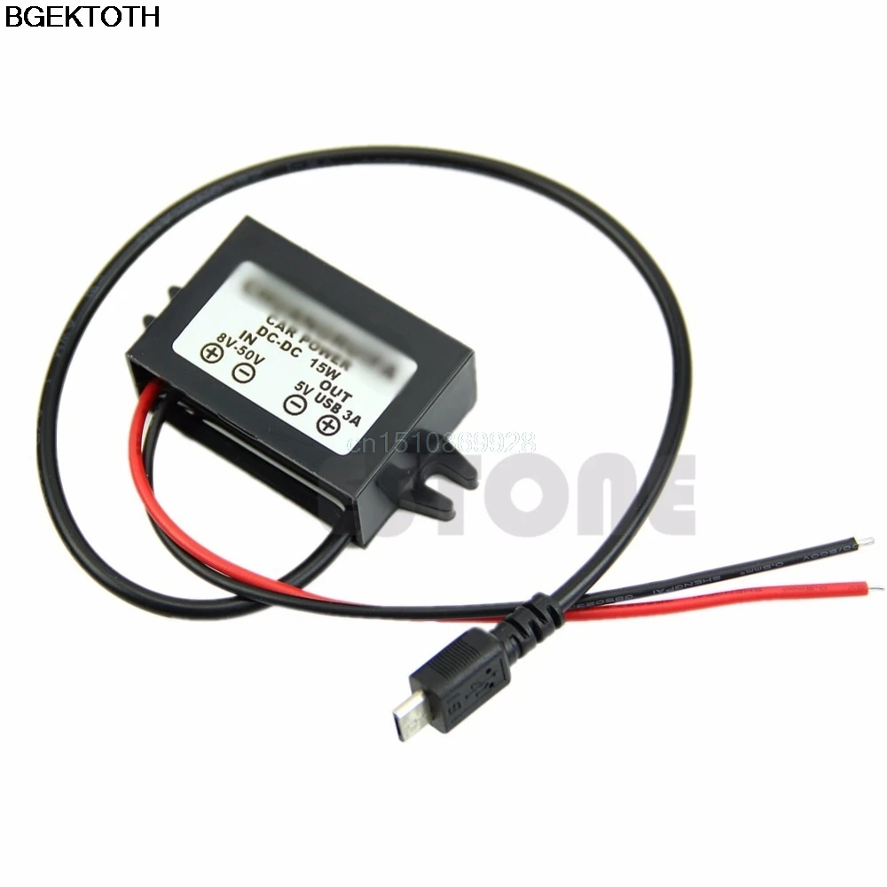 Блок питания, конвертер постоянного тока 8-50 В до 5 В, выход Micro USB 12 В/24 В до 5 В
Блок питания, конвертер постоянного тока 8-50 В до 5 В, выход Micro USB 12 В/24 В до 5 В