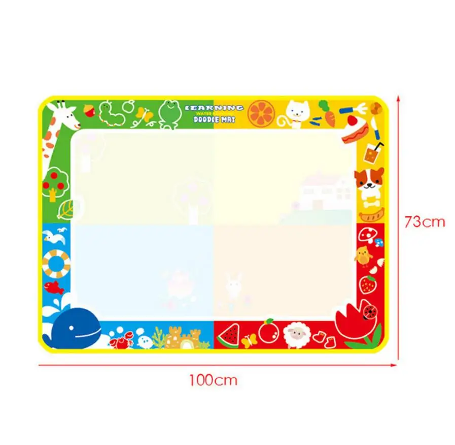 New Toys Water Drawing Mat 100*73CM Board Painting and Writing Doodle With Magic Pen Non-toxic Drawing Board for Kids D50
New Toys Water Drawing Mat 100*73CM Board Painting and Writing Doodle With Magic Pen Non-toxic Drawing Board for Kids D50