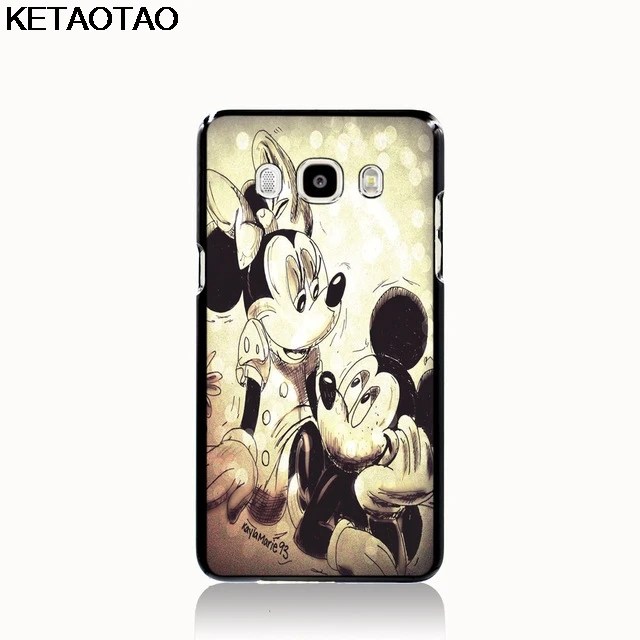 KETAOTAO Микки Маус и Минни телефонные чехлы для iPhone 4S 5C 5S 6S 7 8 Plus X Samsung S9 NOTE чехол