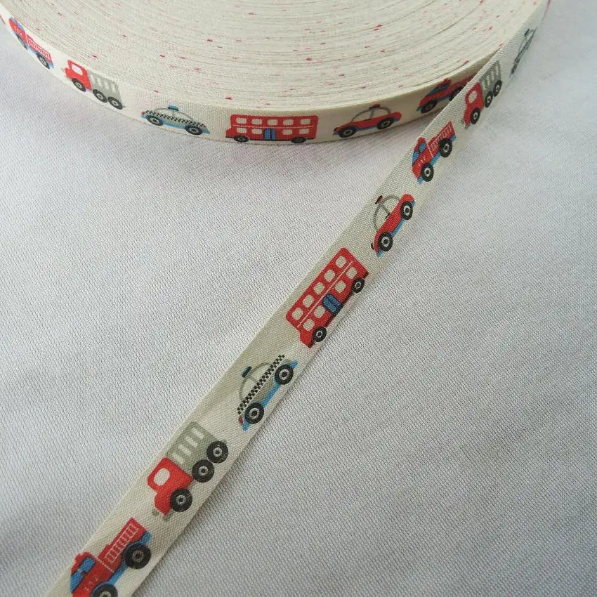 15mm 5/8" cotton ribbon Car series cartoon Printed Webbing DIY sewing & Packing tape Cotton Fabric Patchwork Ribbon 20YDS XM-58
15mm 5/8" cotton ribbon Car series cartoon Printed Webbing DIY sewing & Packing tape Cotton Fabric Patchwork Ribbon 20YDS XM-58