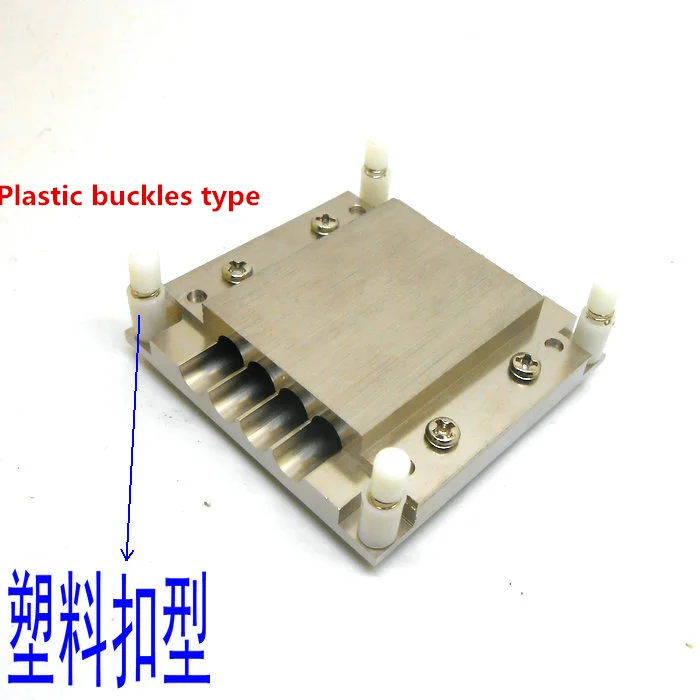 Plastic buckles type 946 947 988 989 for heat pipe Clamp pitch-row 51mm Cross 4 pcs diameter 6 heat pipe thermotube for i3,i5CPU
Plastic buckles type 946 947 988 989 for heat pipe Clamp pitch-row 51mm Cross 4 pcs diameter 6 heat pipe thermotube for i3,i5CPU