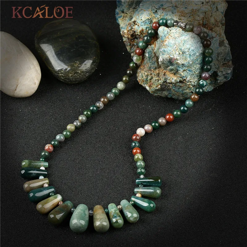 Ожерелье KCALOE Statement Chocker зеленое ожерелье с воротником модные украшения ручной