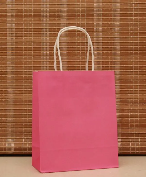 Free Shipping 20pcs/lot 18x15x8cm Hot Pink Paper Bag Handled Kraft Paper Jewelry Gift Packaging Shopping Bags For Boutique
Free Shipping 20pcs/lot 18x15x8cm Hot Pink Paper Bag Handled Kraft Paper Jewelry Gift Packaging Shopping Bags For Boutique