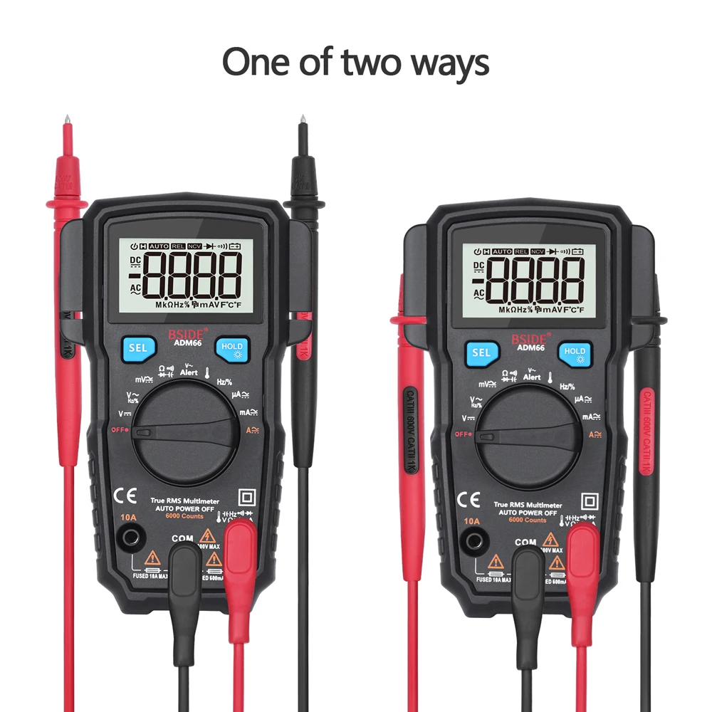 True RMS LCD Digital Multimeter DC/AC Voltage Current Meter Capacitance Resistance Diode Tester Voltmeter Ammeter
True RMS LCD Digital Multimeter DC/AC Voltage Current Meter Capacitance Resistance Diode Tester Voltmeter Ammeter