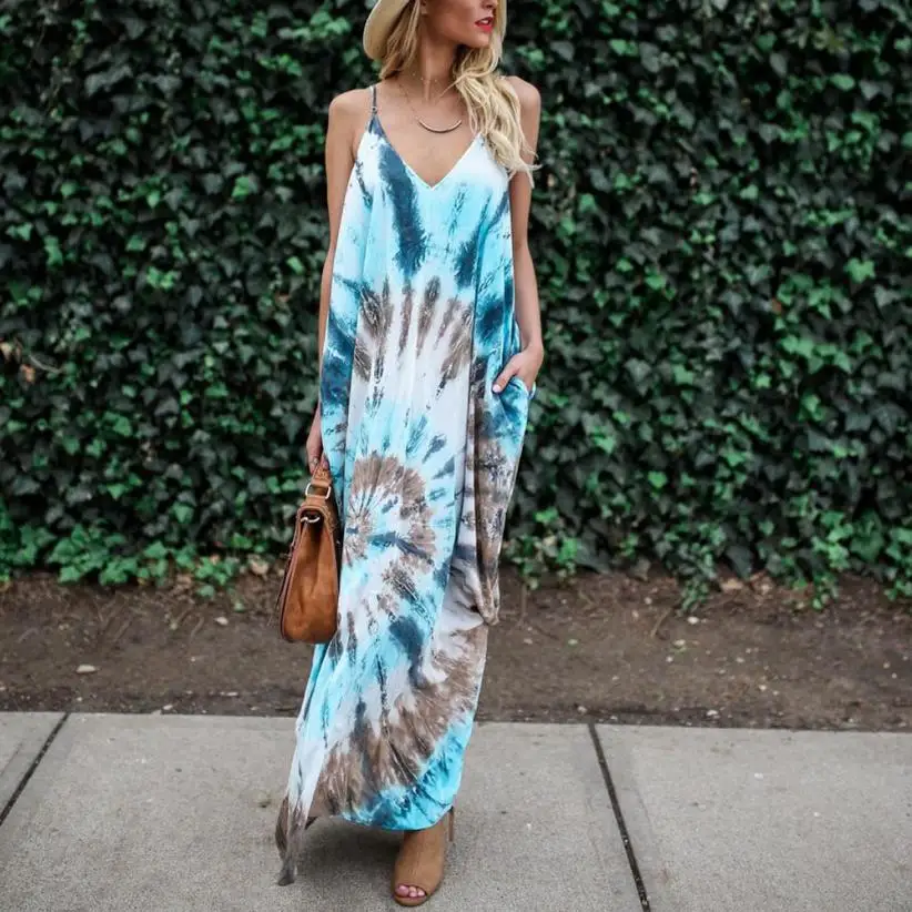 Lanxirui Dress New High Quality Fashion Boho Printed Long Sleeveless Party Dress V -Neck Beach Sundress Dress Women Mar13
Lanxirui Dress New High Quality Fashion Boho Printed Long Sleeveless Party Dress V -Neck Beach Sundress Dress Women Mar13
