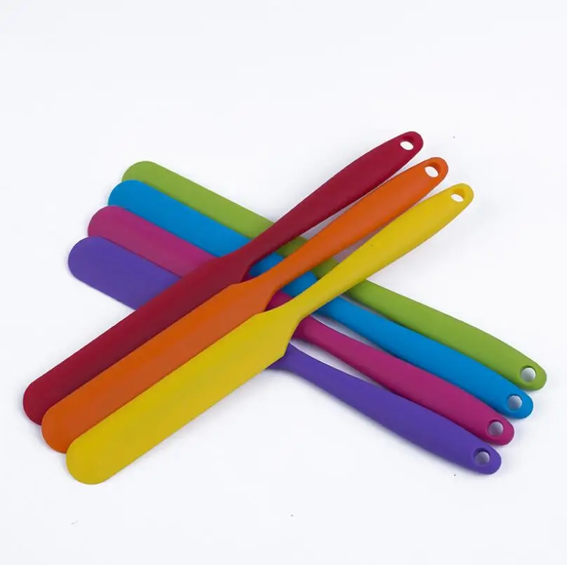 Multi Function Kitchen Accessories Color Silicone Long Handled Scraper Batter Mixer Nonstick Cream Spatula LX4838
Multi Function Kitchen Accessories Color Silicone Long Handled Scraper Batter Mixer Nonstick Cream Spatula LX4838