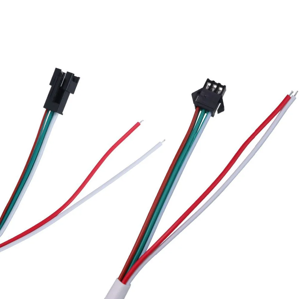 SK6812 RGBW Светодиодные ленты матрица адресуемых Дюралайт 5050 SMD 30 60 144 светодио дный s/m