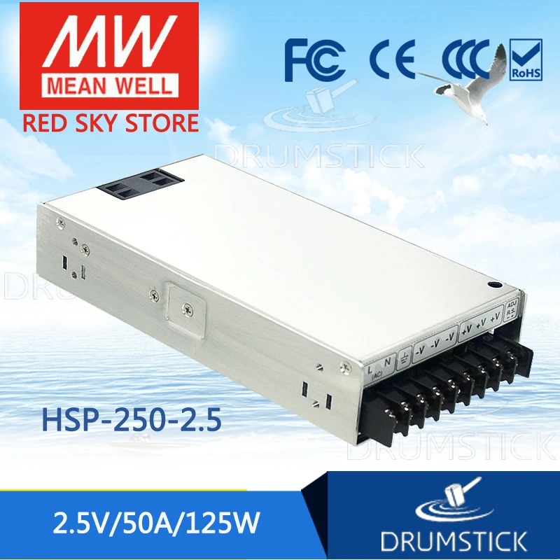 patriotic MEAN WELL HSP-250-2.5 2.5V 50A meanwell HSP-250 2.5V 125W Single Output with PFC Function Power Supply
patriotic MEAN WELL HSP-250-2.5 2.5V 50A meanwell HSP-250 2.5V 125W Single Output with PFC Function Power Supply