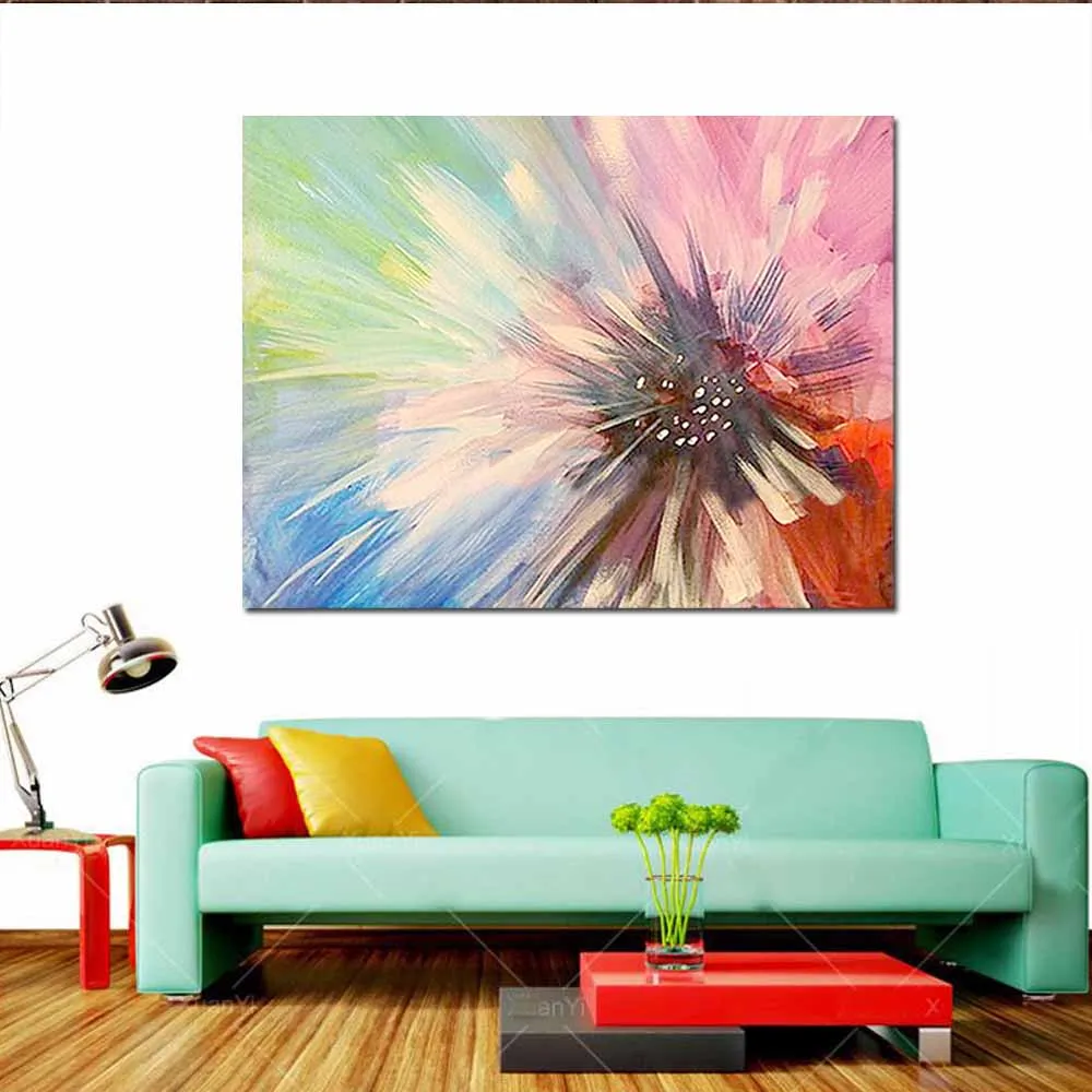 Hand Painted Abstract Pink Blooming Flower Canvas Oil Painting Abstract Flower Wall Picture Living Room Bedroom Home Wall Decor
Hand Painted Abstract Pink Blooming Flower Canvas Oil Painting Abstract Flower Wall Picture Living Room Bedroom Home Wall Decor