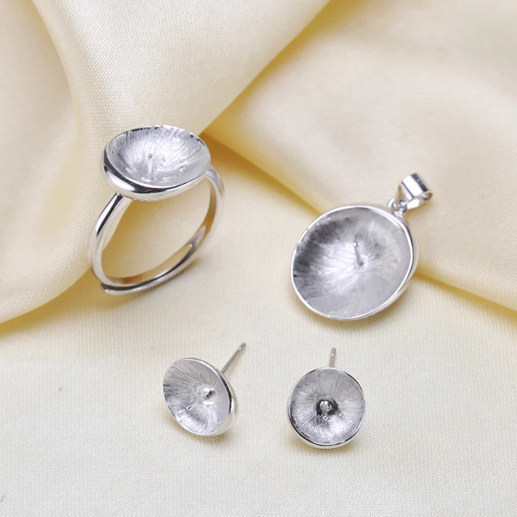 Necklace/Earrings/Ring Sets Sterling Silver Jewelry Sets Accessories Making DIY Handmade For Women Pearl Jewelry Findings
Necklace/Earrings/Ring Sets Sterling Silver Jewelry Sets Accessories Making DIY Handmade For Women Pearl Jewelry Findings