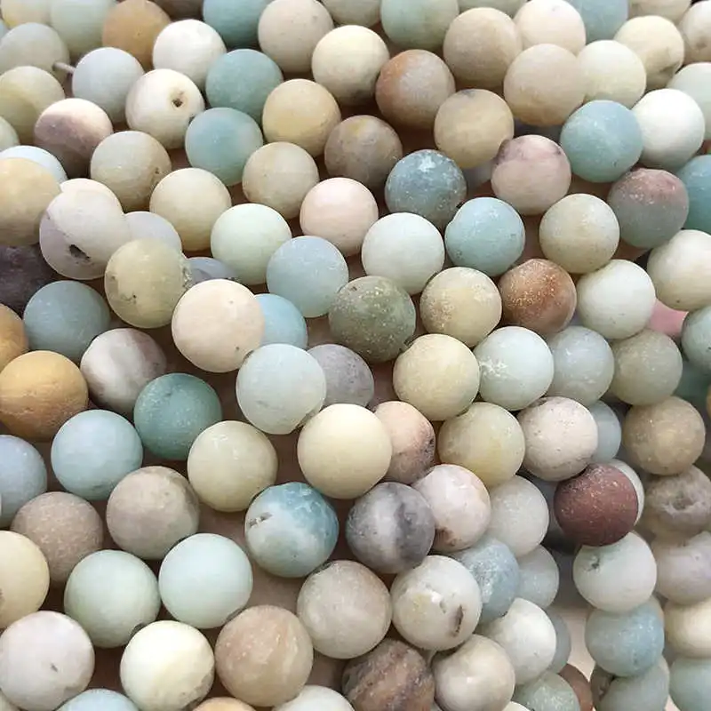 Natural Matted Frosted Amazonite Beads Strand 40cm Natural Stone Beads for Bracelets TSB0113
Natural Matted Frosted Amazonite Beads Strand 40cm Natural Stone Beads for Bracelets TSB0113