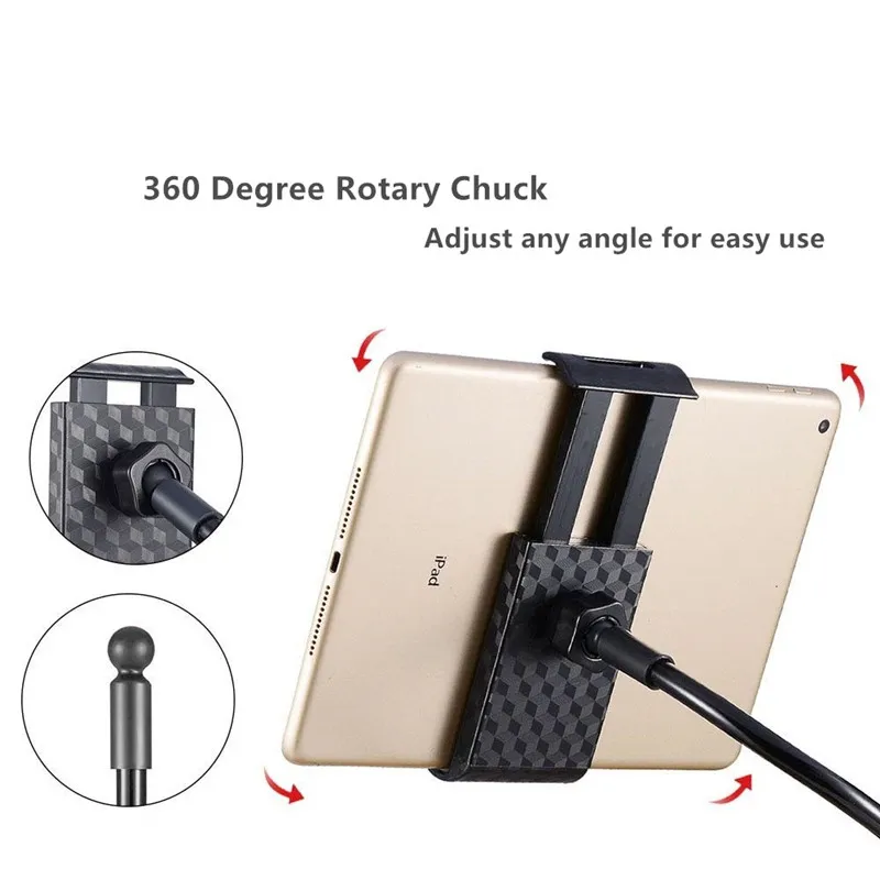 Phone Holder For iPhone x xs max mobile phone stand Bed/Desk For iPad Pro 11 Tablet Holder Support Clip Bracket 4.7 To 15 inch
Phone Holder For iPhone x xs max mobile phone stand Bed/Desk For iPad Pro 11 Tablet Holder Support Clip Bracket 4.7 To 15 inch