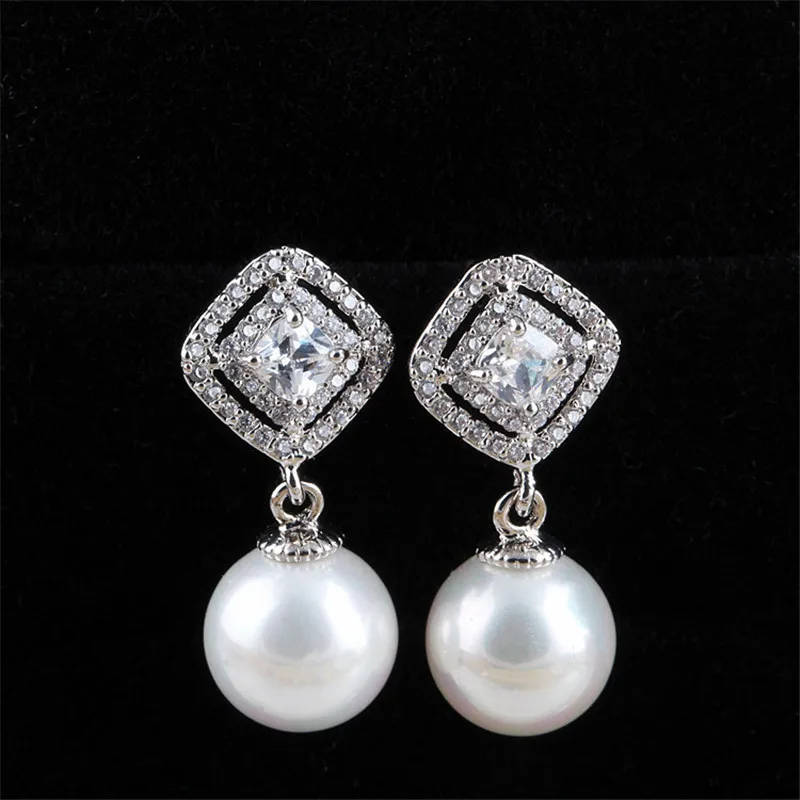 RONGQING 6Pairs/lot 925 Sterling Stud Simulated Peals Drop Earrings Bride Wedding Earrings
RONGQING 6Pairs/lot 925 Sterling Stud Simulated Peals Drop Earrings Bride Wedding Earrings