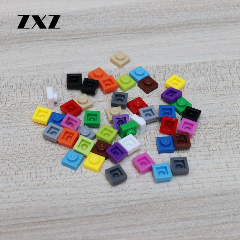2000pcs/lot Bulk Building Blocks 1X1 Plate Enlighten Construction Toys for Kids Toys Compatible Plate 3024 Pixel Art Elements
2000pcs/lot Bulk Building Blocks 1X1 Plate Enlighten Construction Toys for Kids Toys Compatible Plate 3024 Pixel Art Elements