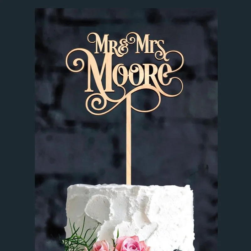 Wedding Cake Toppers Wood Acrylic Glitter Paper Cake Topper,Custom Mr & Mrs Bride and Groom Surname Wedding Party Decorations
Wedding Cake Toppers Wood Acrylic Glitter Paper Cake Topper,Custom Mr & Mrs Bride and Groom Surname Wedding Party Decorations