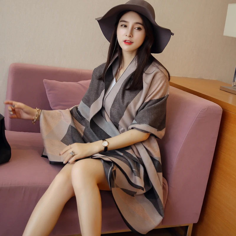 Autumn and Winter Thick Thick Shawl Women Summer Big Long Paragraph Big Office Shawl Scarf Dual Use
Autumn and Winter Thick Thick Shawl Women Summer Big Long Paragraph Big Office Shawl Scarf Dual Use
