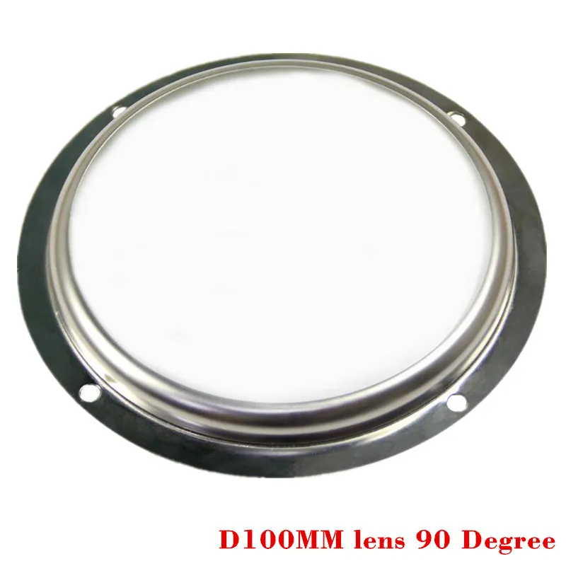 

D100mm 90 degree beam angle Glass lenses Beam Angle for Cree CXA3590 CXB3590 On led street High Bay Lamp