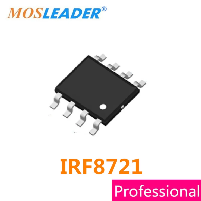 Mosleader IRF8721 SOP8 100PCS 1000PCS 30V 14A N-Channel IRF8721TR IRF8721TRPBF IRF8721PBF Chinese high quality
Mosleader IRF8721 SOP8 100PCS 1000PCS 30V 14A N-Channel IRF8721TR IRF8721TRPBF IRF8721PBF Chinese high quality