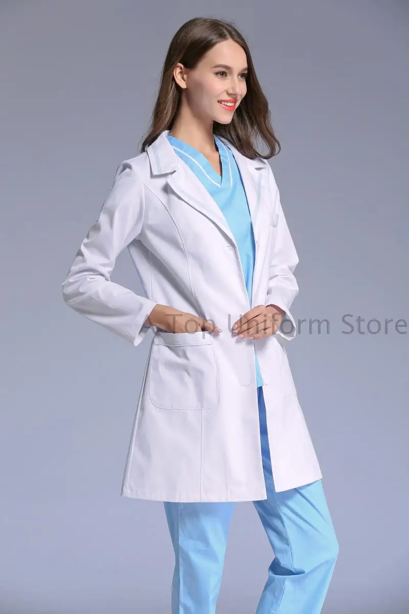 New Women Medical Lab Coats Quality Doctor Nurse Uniform Hospital Nursing Scrub Overalls Long Sleeve Pharmist Workwear White
New Women Medical Lab Coats Quality Doctor Nurse Uniform Hospital Nursing Scrub Overalls Long Sleeve Pharmist Workwear White