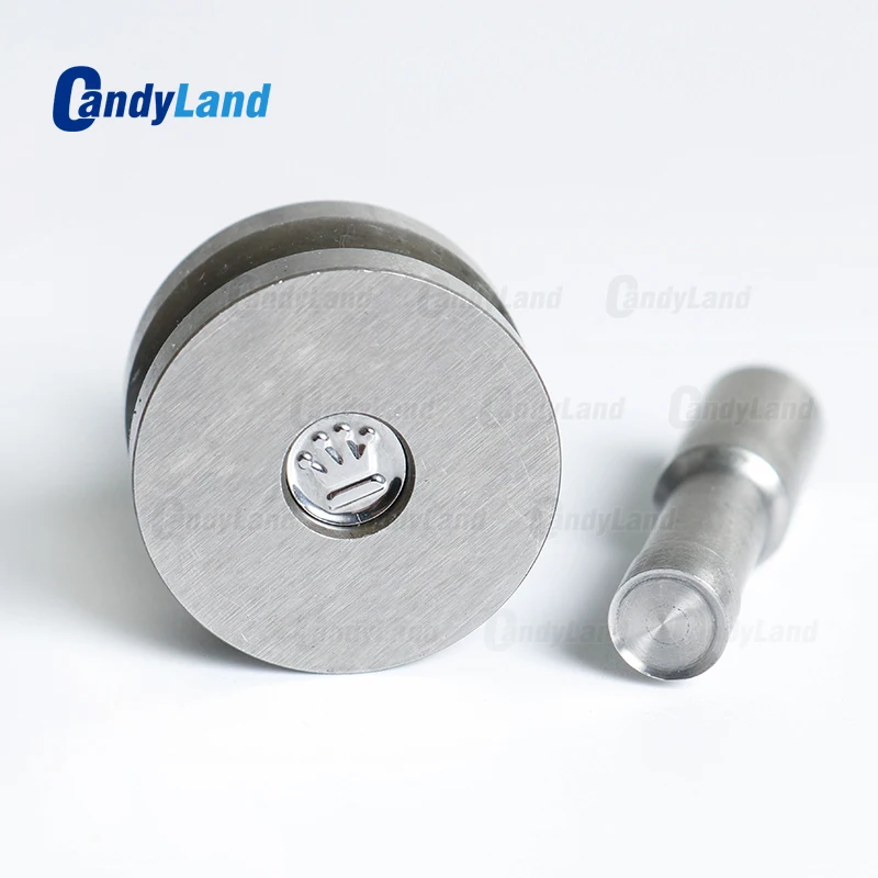 CandyLand Crown Milk Tablet Die 3D Punch Press Mold Candy Punching Die Custom Logo Calcium Tablet Punch Die For TDP5 Machine
CandyLand Crown Milk Tablet Die 3D Punch Press Mold Candy Punching Die Custom Logo Calcium Tablet Punch Die For TDP5 Machine