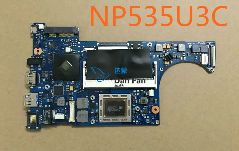Материнская плата для ноутбука SAMSUNG NP535U3C 535U3C, системная плата, 100% протестированная, Полная работа
Материнская плата для ноутбука SAMSUNG NP535U3C 535U3C, системная плата, 100% протестированная, Полная работа