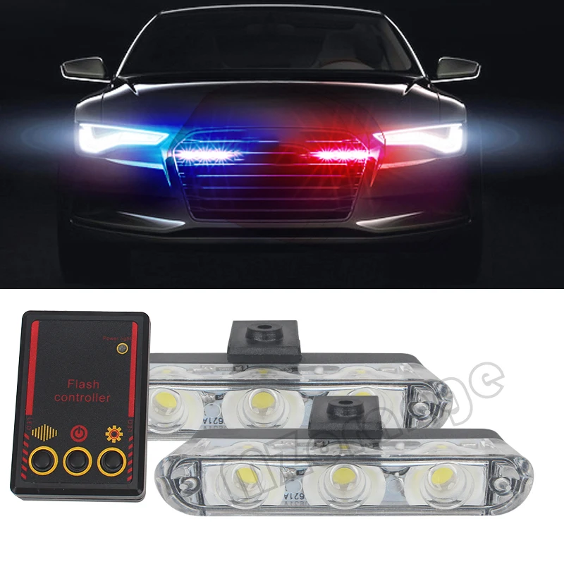 fso flash auto Flasher police light 2x3 LED strobe lights police flasher police lights strobe light Stroboscopes
fso flash auto Flasher police light 2x3 LED strobe lights police flasher police lights strobe light Stroboscopes