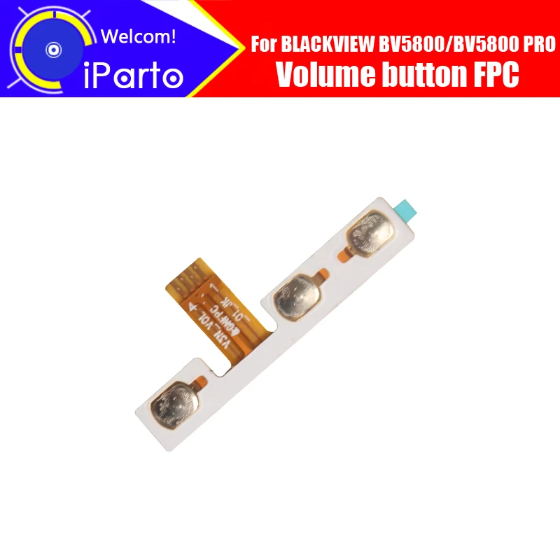 BLACKVIEW BV5800 Volume Flex Cable 100% Original New Volume up / down Flex Cable FPC Accessories For BLACKVIEW BV5800 PRO Phone
BLACKVIEW BV5800 Volume Flex Cable 100% Original New Volume up / down Flex Cable FPC Accessories For BLACKVIEW BV5800 PRO Phone