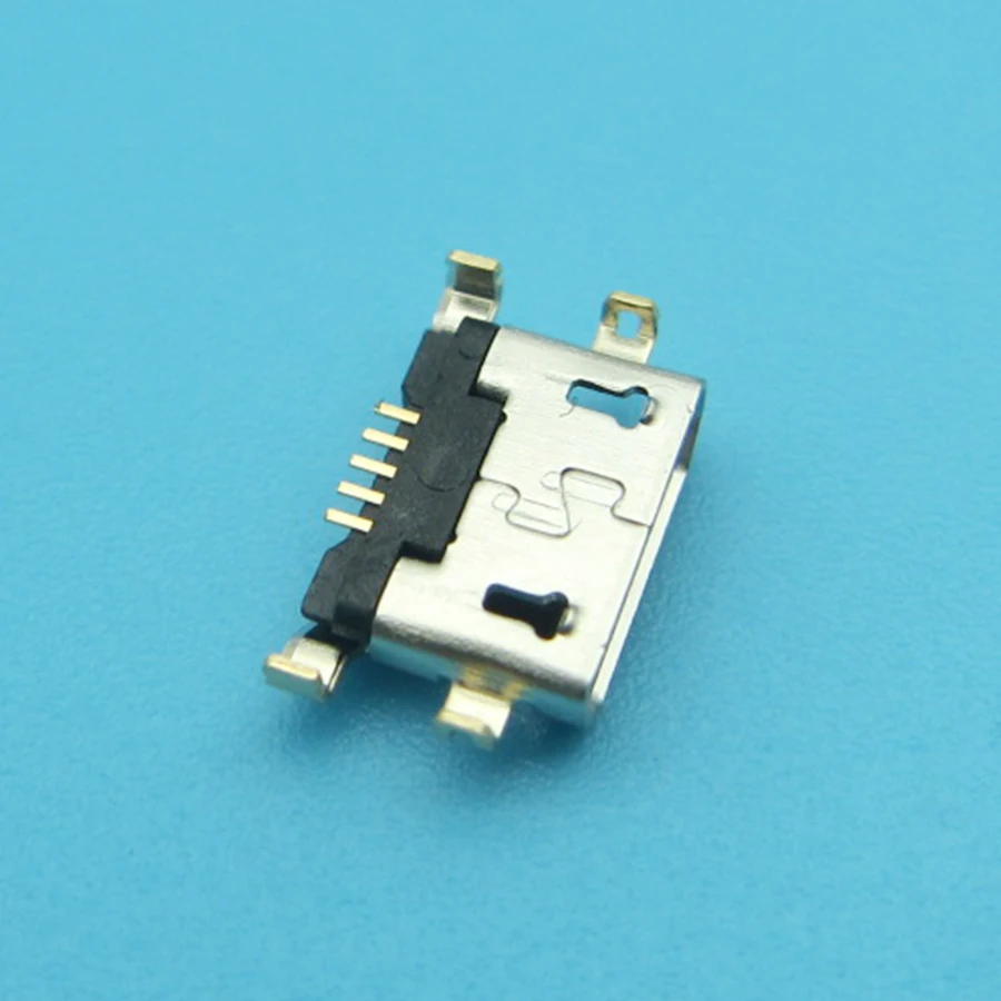 100-1000 шт. для Alcatel 6035R Idol S 4033 4033D POP C3 C7 7041D micro usb зарядный штекер разъем док-станция