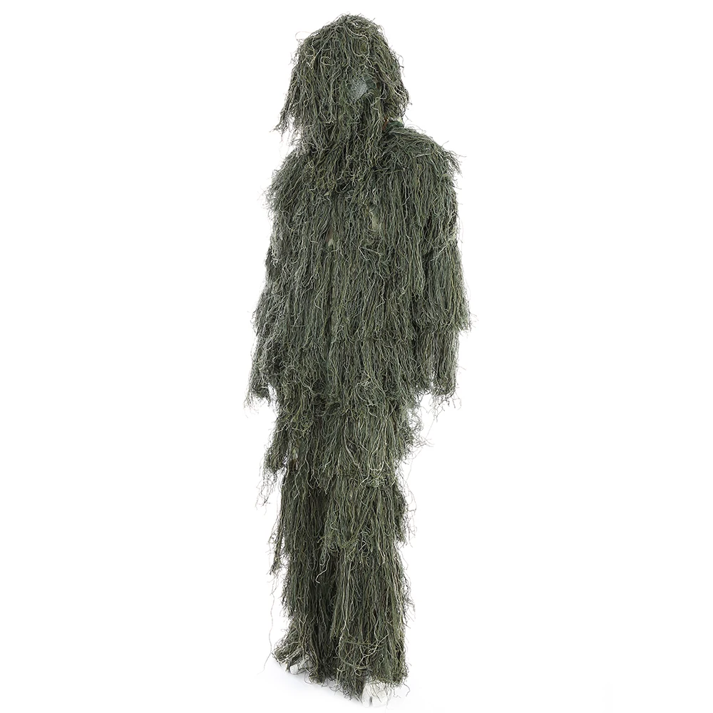 Одежда для охоты лесной Ghillie костюм Камуфляжный снайперский набор камуфляжные