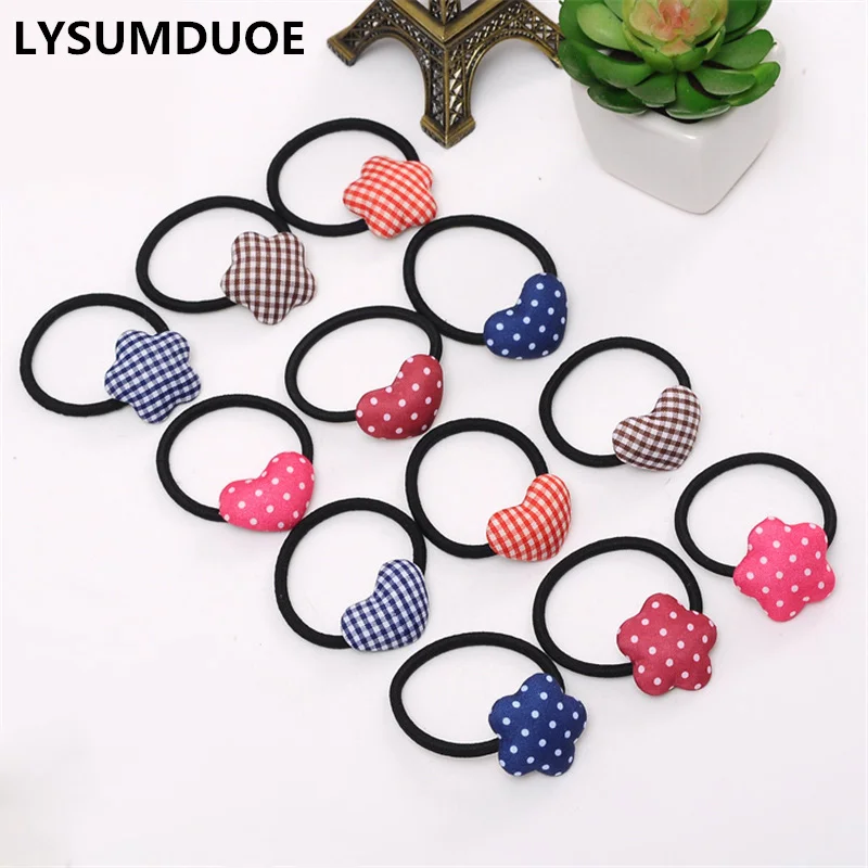 12Pcs Elastic Hair Bands Pigtail Holders Cotton Plaid Hoop Flower Headband Candy Heart Scrunchy Hair Rope Girls Hair Accessories
12Pcs Elastic Hair Bands Pigtail Holders Cotton Plaid Hoop Flower Headband Candy Heart Scrunchy Hair Rope Girls Hair Accessories