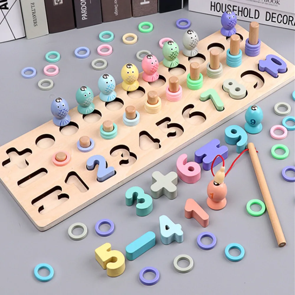 Montessori Preschool Wooden Toys Digital Matching Fishing Board Toy Baby Early Education Teaching Math Toys For Children
Montessori Preschool Wooden Toys Digital Matching Fishing Board Toy Baby Early Education Teaching Math Toys For Children