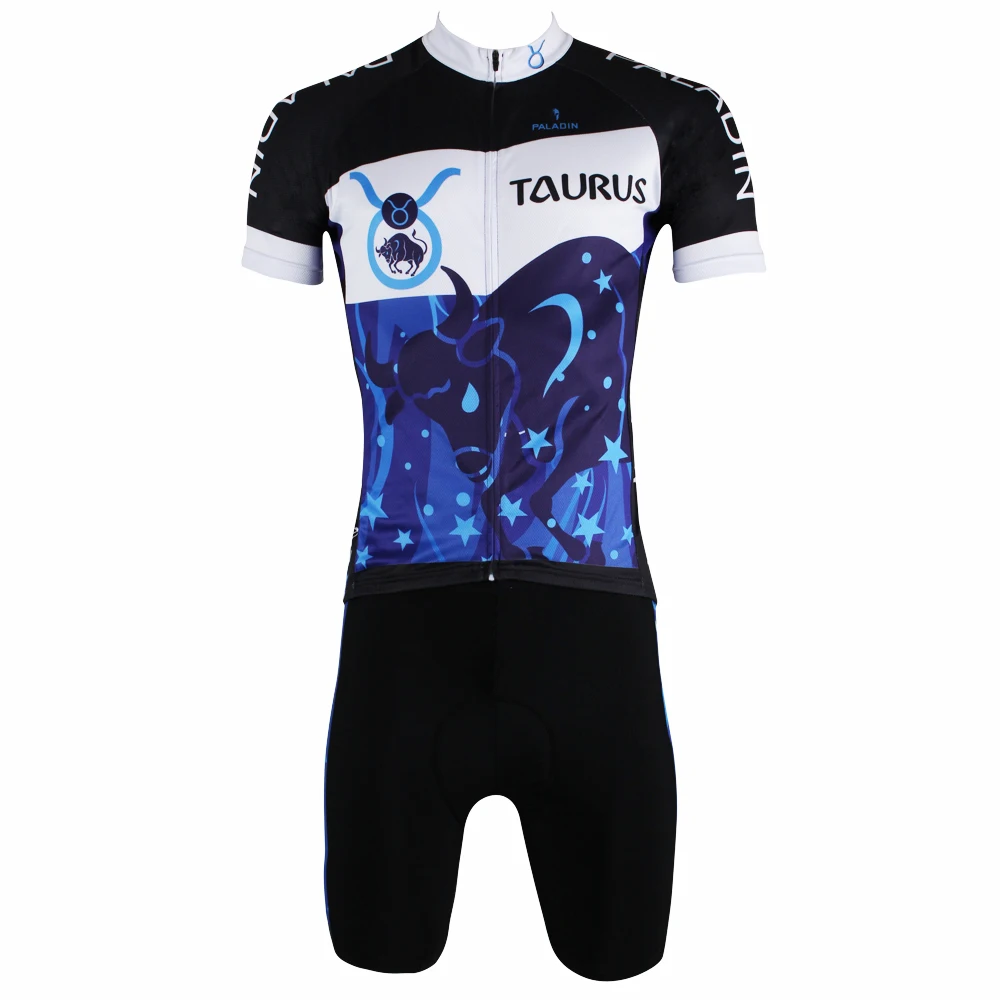Persistence Taurus Constellation Men Short Sleeve Cycling Jersey Blue Bike Clothes Shirts Polyester Anti-Sweat Cycling Clothes
Persistence Taurus Constellation Men Short Sleeve Cycling Jersey Blue Bike Clothes Shirts Polyester Anti-Sweat Cycling Clothes