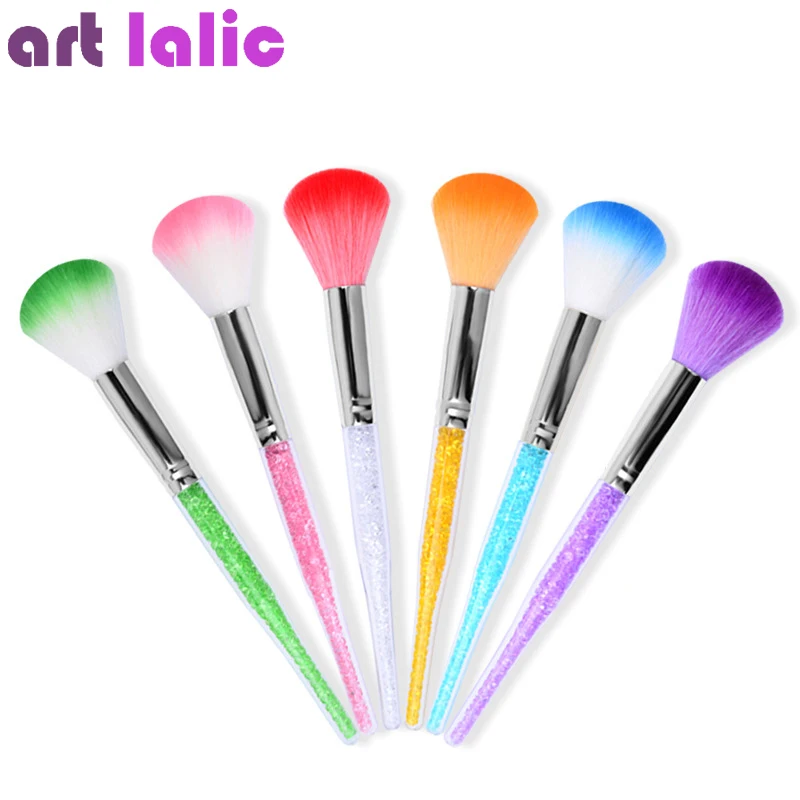 Artlalic Colorful Nail Art Glitter Brush Dust Clean Acrylic UV Gel Powder Remover Rhinestone Handle Makeup Foundation
Artlalic Colorful Nail Art Glitter Brush Dust Clean Acrylic UV Gel Powder Remover Rhinestone Handle Makeup Foundation