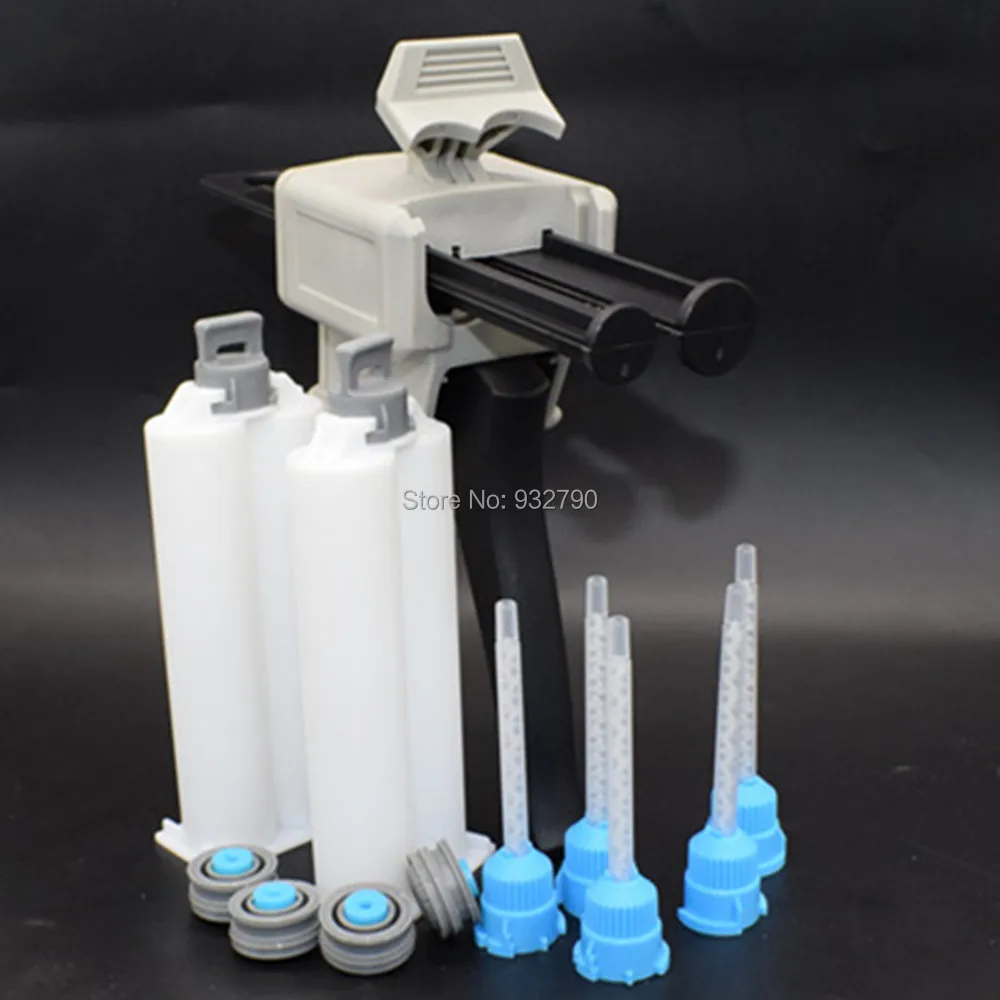 50ml 1:1 2:1 Dispensing Gun + 5pcs 1:1 Structural Adhesive Static Mixing Nozzle Mixer + 2pc Glue Adhesives 50ml Empty Cartridges
50ml 1:1 2:1 Dispensing Gun + 5pcs 1:1 Structural Adhesive Static Mixing Nozzle Mixer + 2pc Glue Adhesives 50ml Empty Cartridges