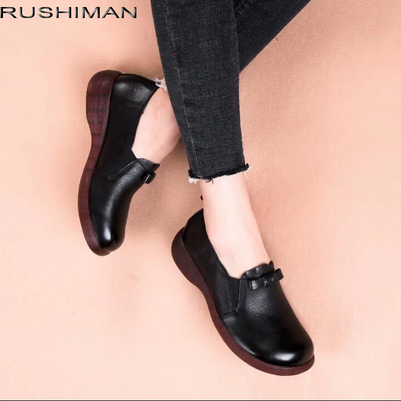RUSHIMAN/Женская обувь на плоской платформе; Повседневная обувь ручной работы с мягкой подошвой; Мягкая удобная обувь из натуральной кожи на пл...
RUSHIMAN/Женская обувь на плоской платформе; Повседневная обувь ручной работы с мягкой подошвой; Мягкая удобная обувь из натуральной кожи на пл...