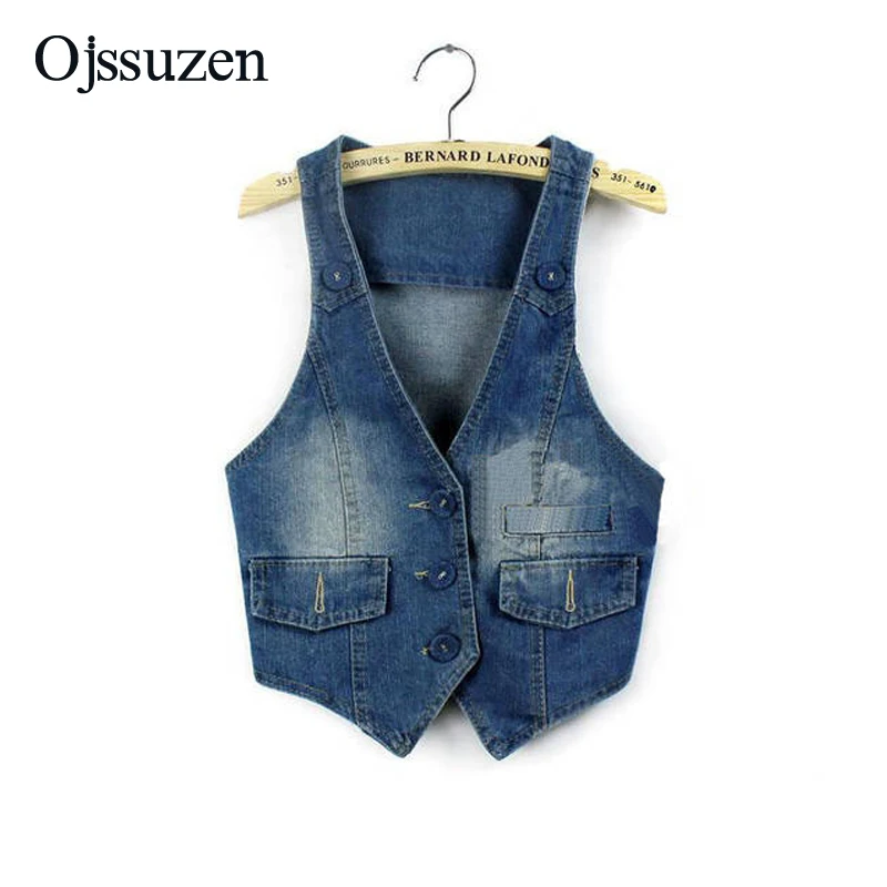 Spring Summer Vest Denim Women Girls Denim Vest Jeans Female Sleeveless Crop Jacket Ladies Vintage Denim Waistcoat
Spring Summer Vest Denim Women Girls Denim Vest Jeans Female Sleeveless Crop Jacket Ladies Vintage Denim Waistcoat
