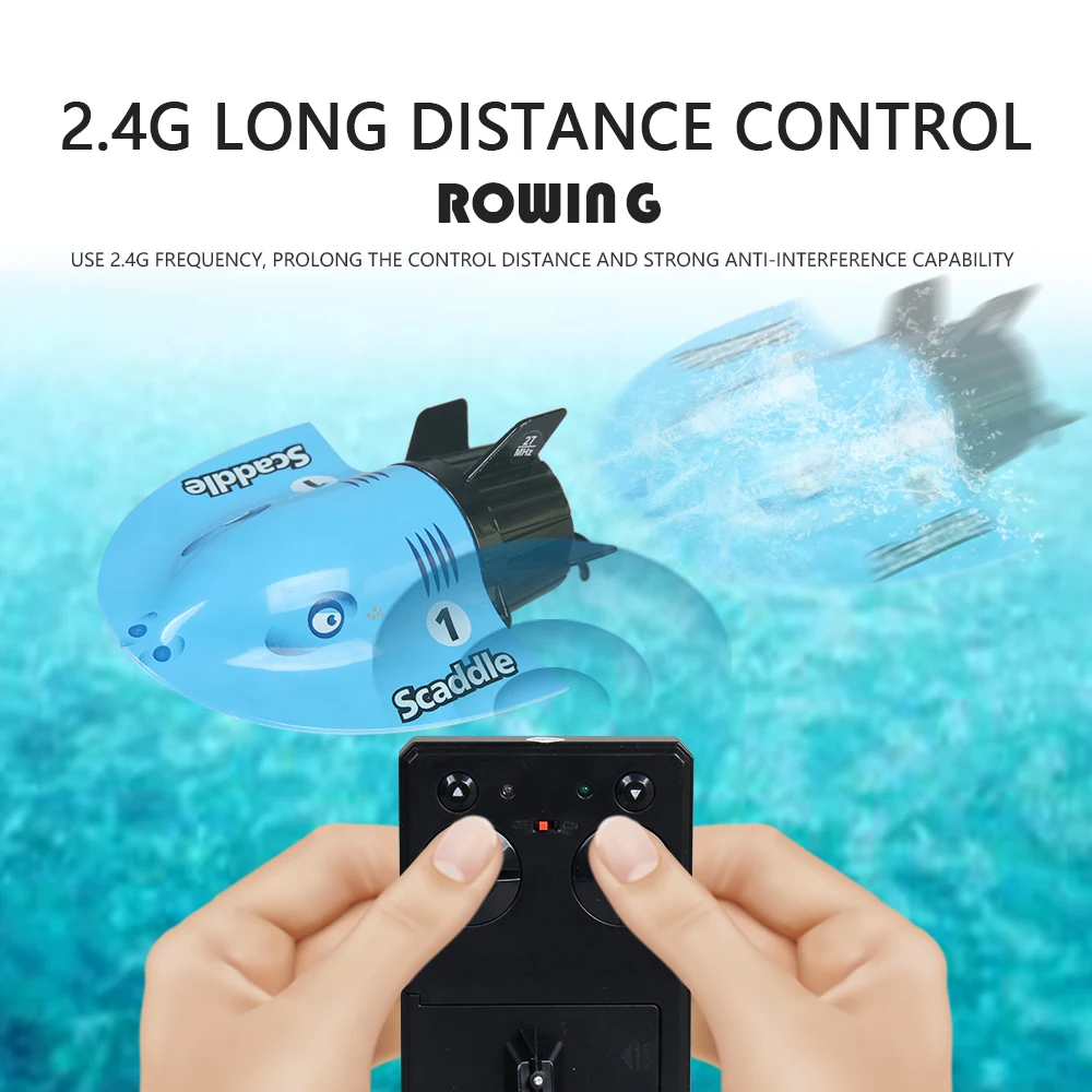 Newest RC Mini Submarine Model 4 CH Speed ship Swimming Fish Toys Radio Control Racing Boat Boys Gifts | Игрушки и хобби
