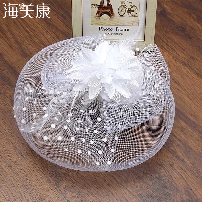 Haimeikang Lady Elegant Fascinator Hat Clips Women Hairpins Flower Hair Accessories Wedding Church Hat Cocktail Feather Headwear
Haimeikang Lady Elegant Fascinator Hat Clips Women Hairpins Flower Hair Accessories Wedding Church Hat Cocktail Feather Headwear