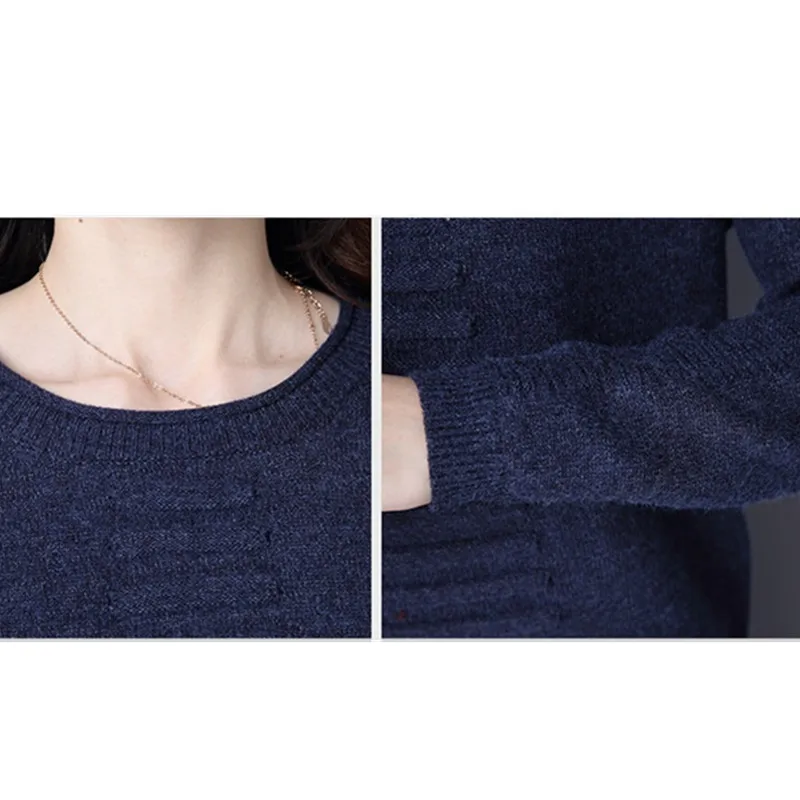YAGENZ Autumn winter New Fashion Women Sweater 2021 Korean Elegant Ladies Loose O Neck Long sleeve Pullover Sweater Plus size
YAGENZ Autumn winter New Fashion Women Sweater 2021 Korean Elegant Ladies Loose O Neck Long sleeve Pullover Sweater Plus size