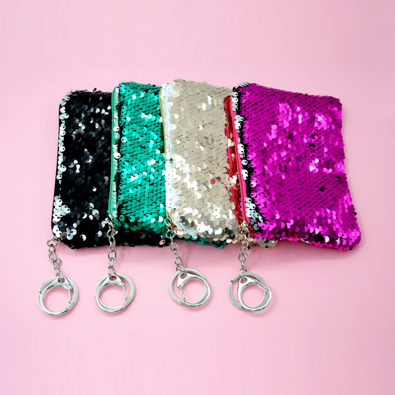 BONAMIE New Fashion Women Coin Purse Sequin Zipper Change Purse Kids Girl Women For Gift Bling Coin Bag Card Holder Mini Wallet
BONAMIE New Fashion Women Coin Purse Sequin Zipper Change Purse Kids Girl Women For Gift Bling Coin Bag Card Holder Mini Wallet